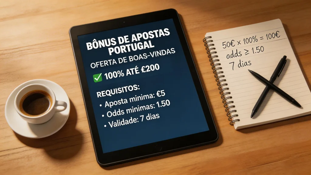 Bónus de apostas em Portugal nas casas legais