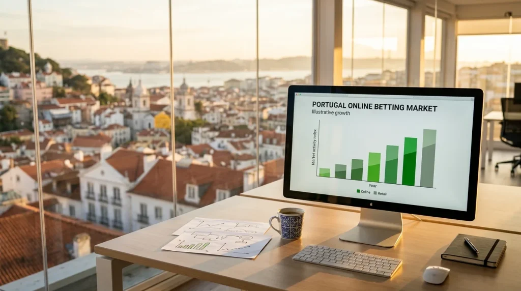 Dados e evolução do mercado de apostas online em Portugal